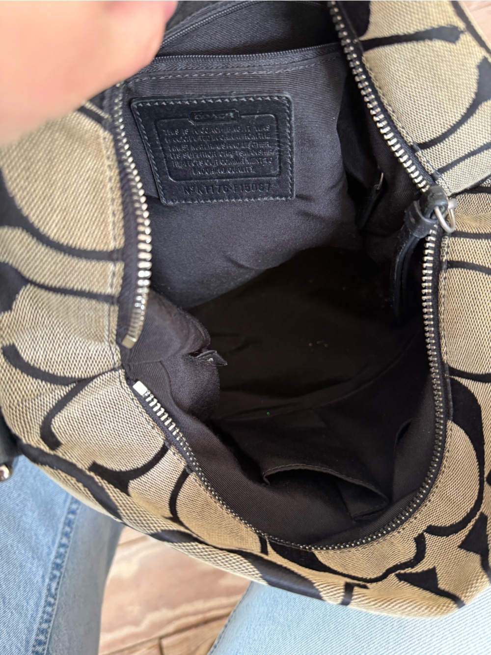 vintage Coach Signature Hampton shoulder bag - Picture 10 of 10